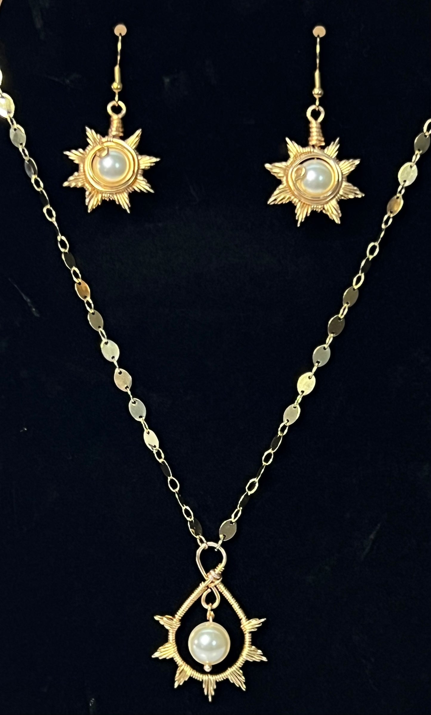 Freshwater Pearl Sunburst Set - Customizable