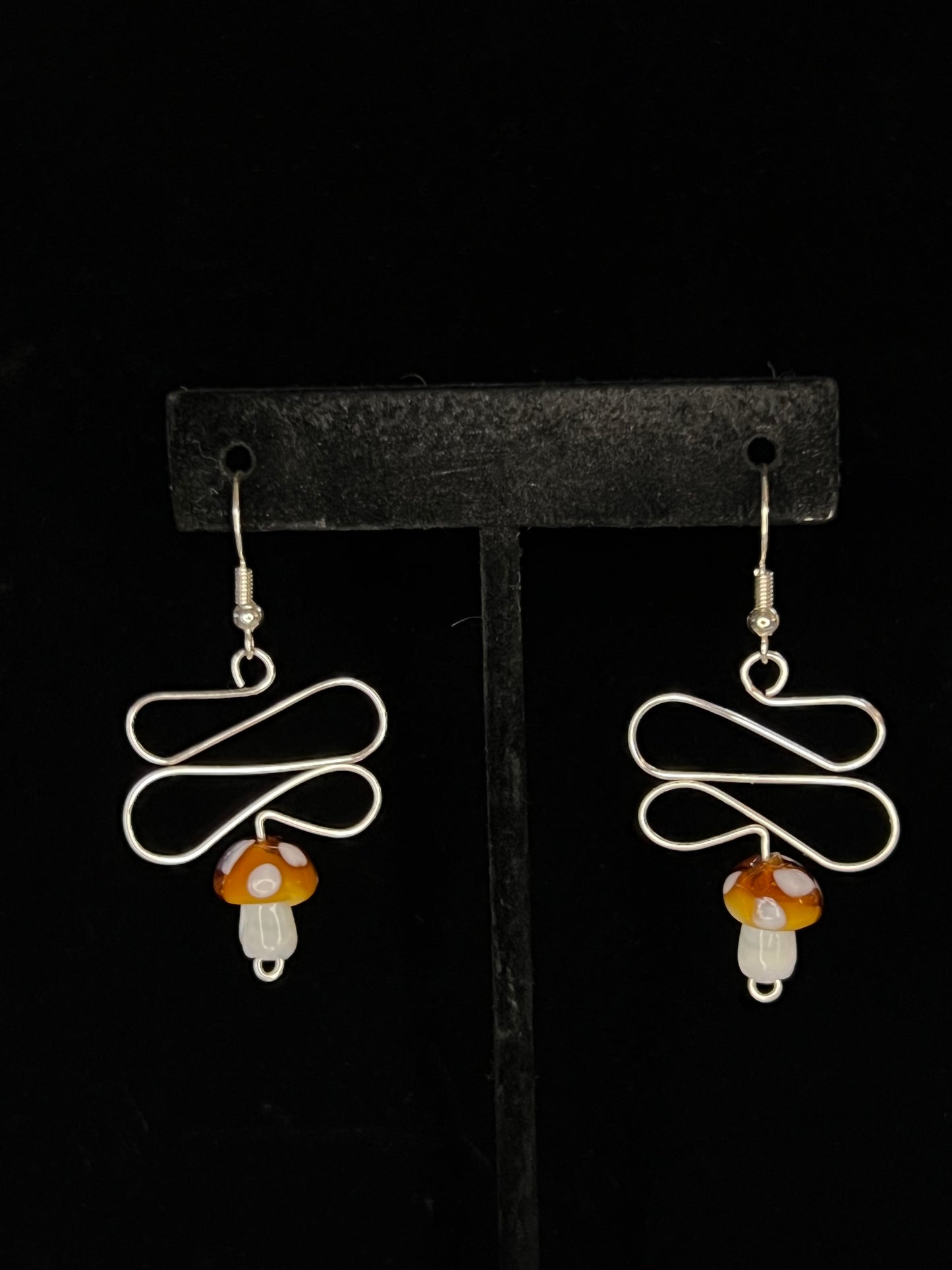 Mushroom Loop Dangles - Customizable