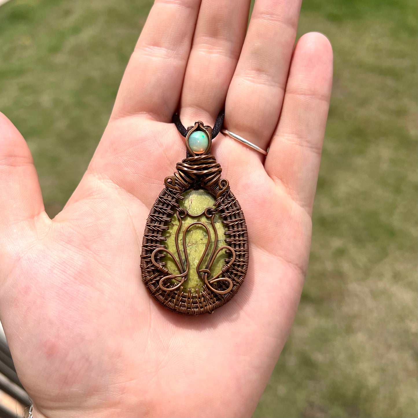 "Froggy Fantasy" - Atlantisite Frog Pendant