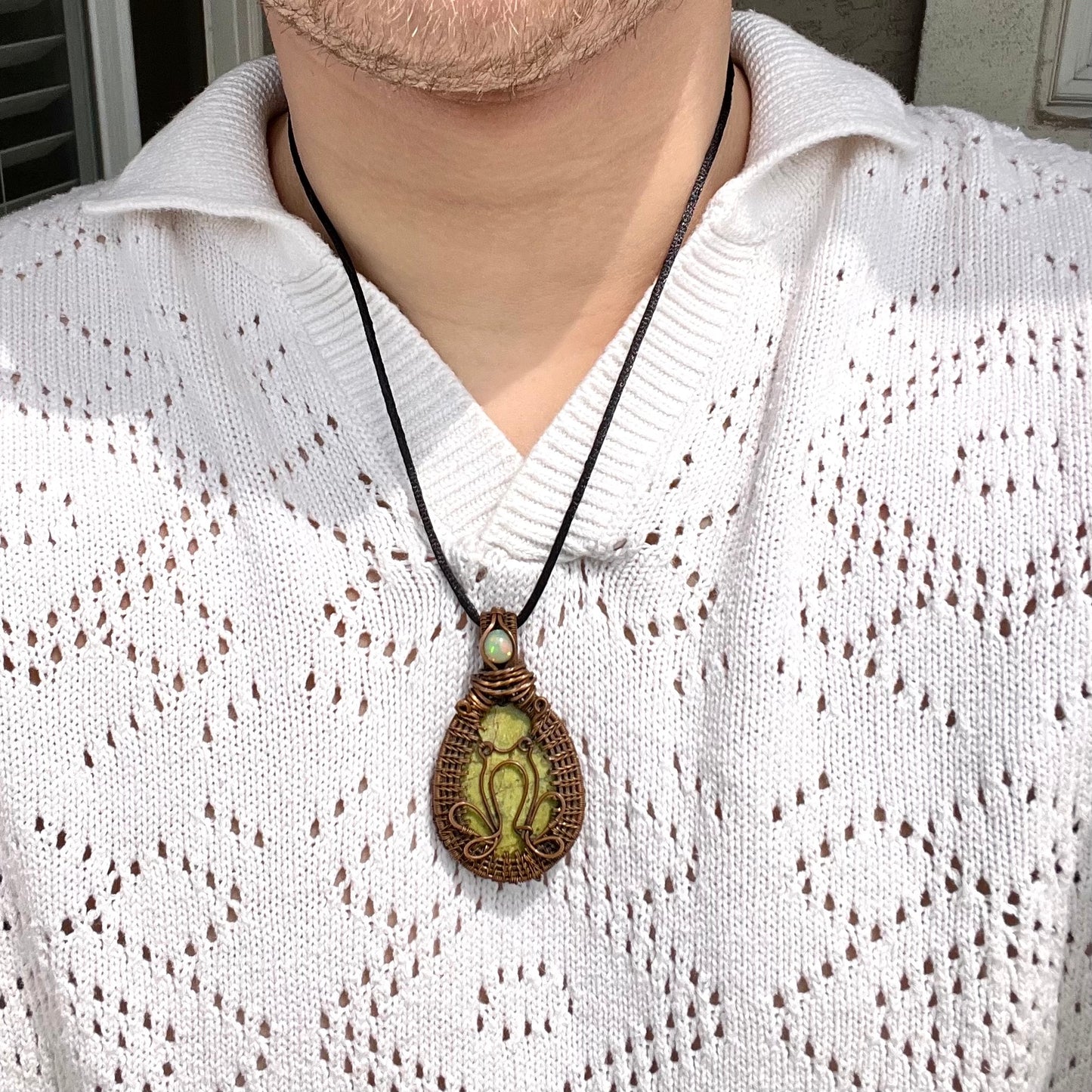 "Froggy Fantasy" - Atlantisite Frog Pendant