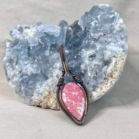 "Pretty Pretty Princess" - Pink Thulite Pendant