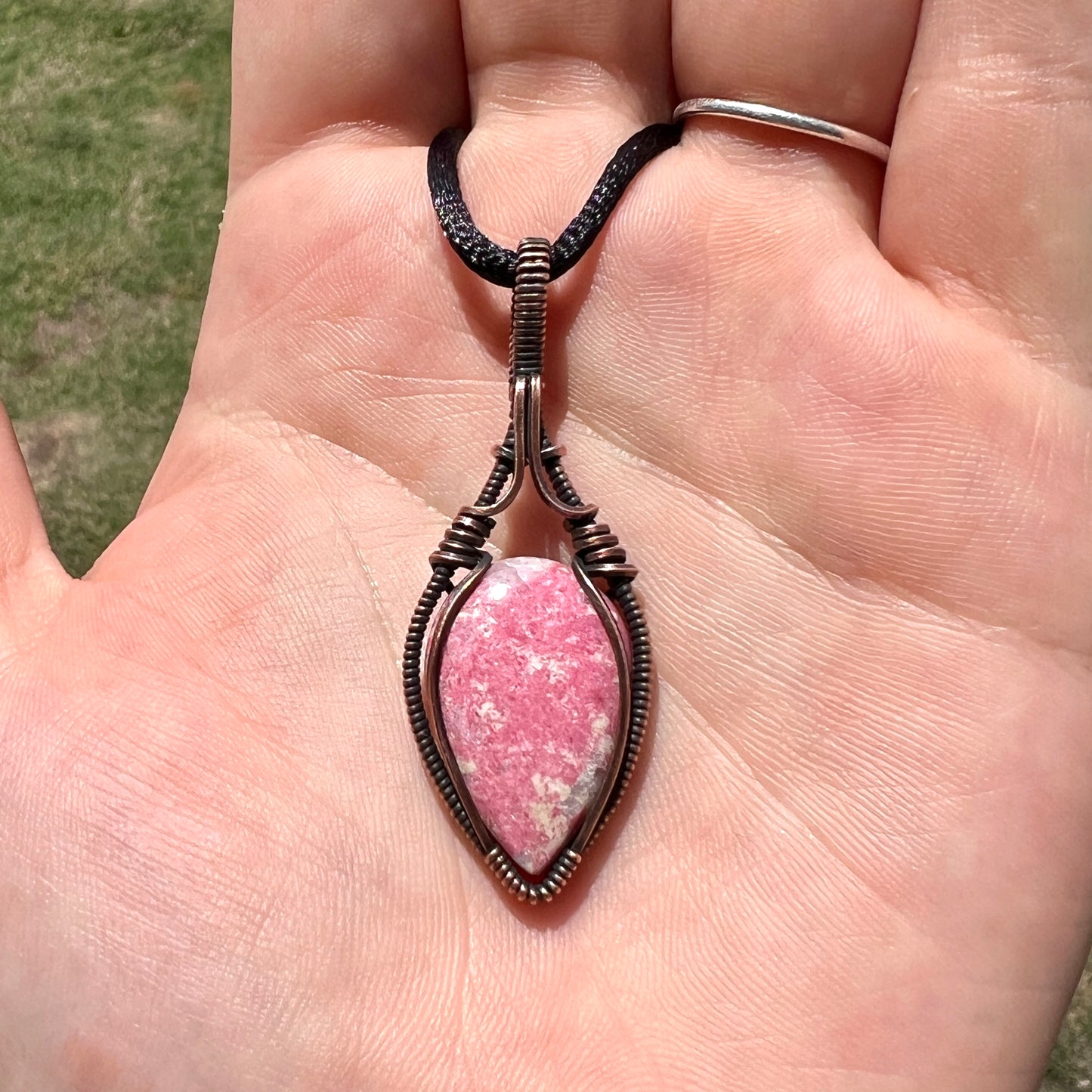 "Pretty Pretty Princess" - Pink Thulite Pendant