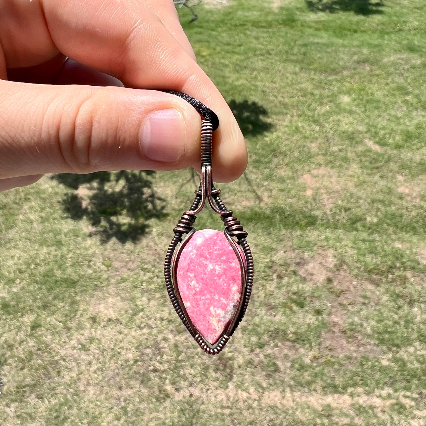 "Pretty Pretty Princess" - Pink Thulite Pendant