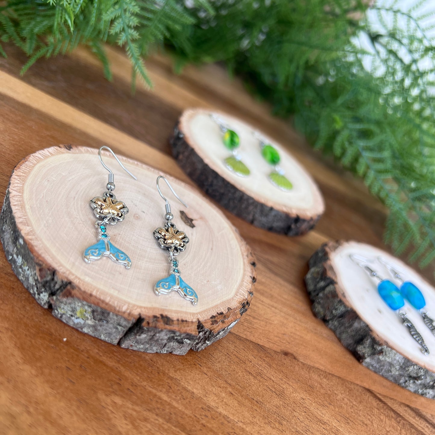 Sea Life Dangle Earrings