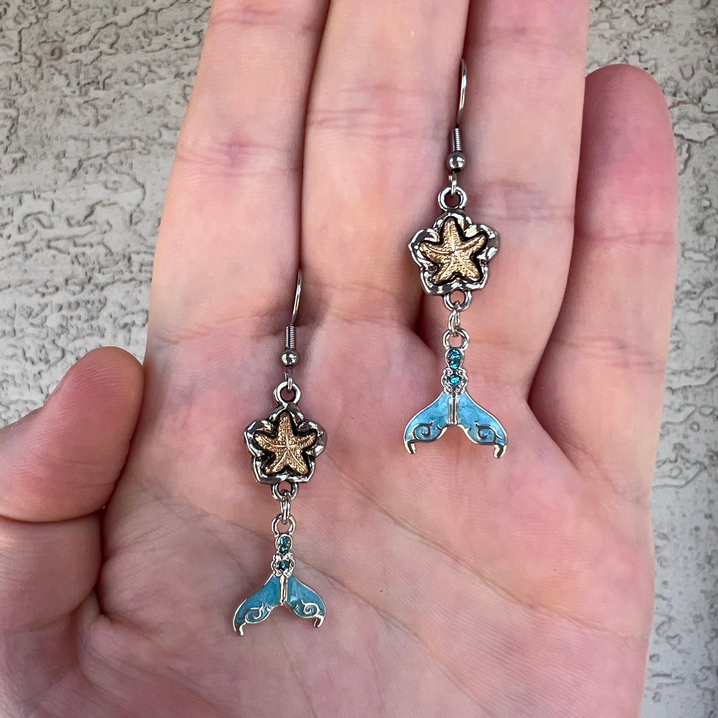 Sea Life Dangle Earrings
