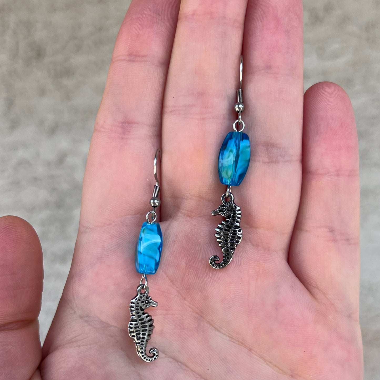 Sea Life Dangle Earrings