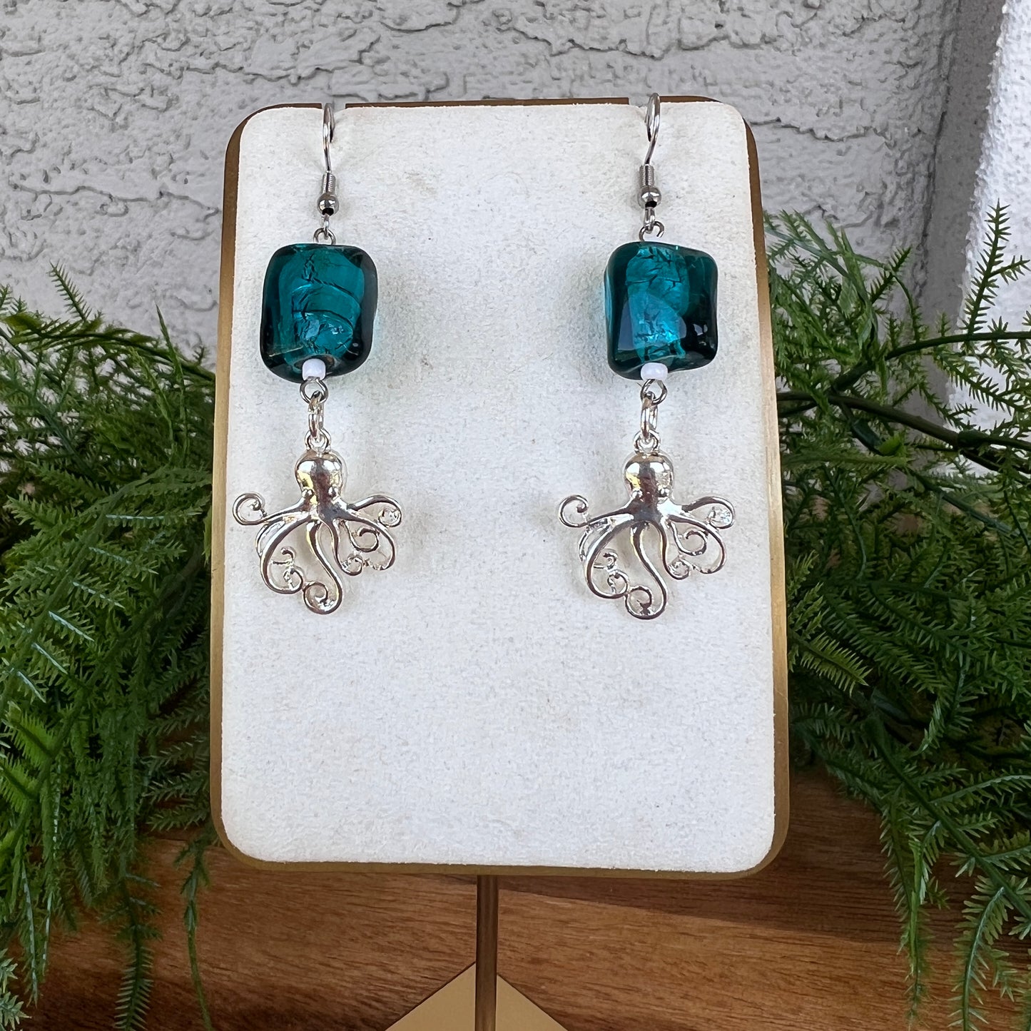 Octopus Dangle Earrings