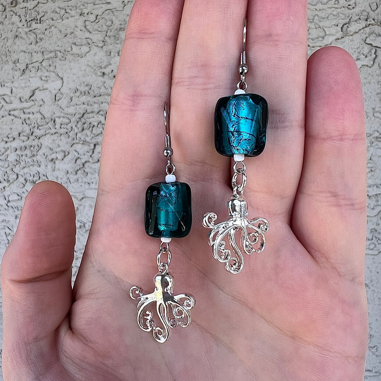 Octopus Dangle Earrings