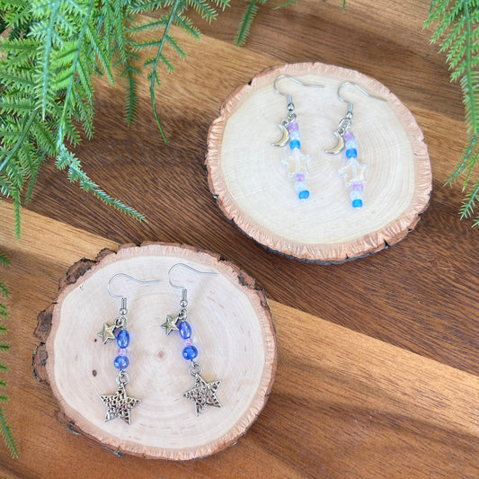 Starry Dangle Earrings